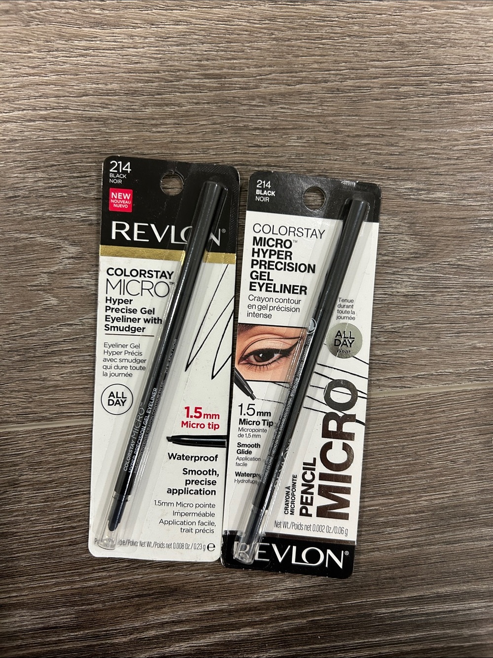 2X Revlon ColorStay Micro Hyper Precision Gel Eyeliner - 214 Black 🌸 FIRM PRICE